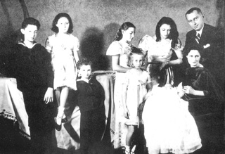 Ritratto della famiglia Agnelli nel 1934