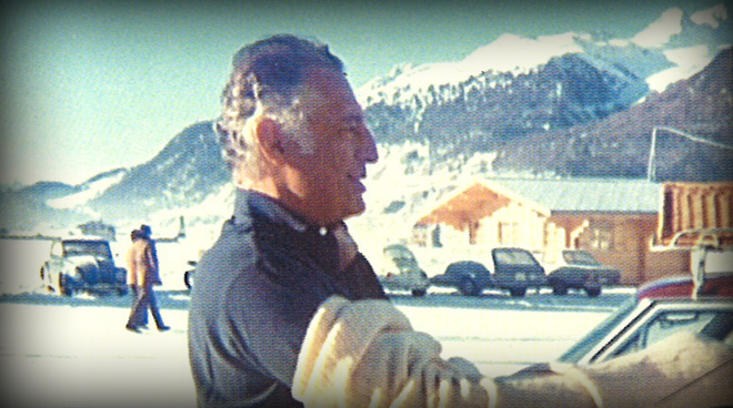 L'Avvocato Agnelli in St. Moritz